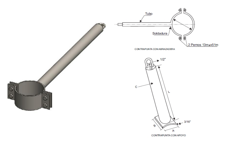 BRAZO DE APOYO CONTRAPUNTA